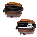 Bolsa Crossbody Couro Weixier + [LEVE GRÁTIS] EBook 10 Coisas que Faz um Homem Elegante