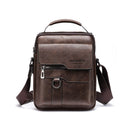 Bolsa Crossbody Couro Weixier + [LEVE GRÁTIS] EBook 10 Coisas que Faz um Homem Elegante